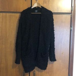 Black cardigan